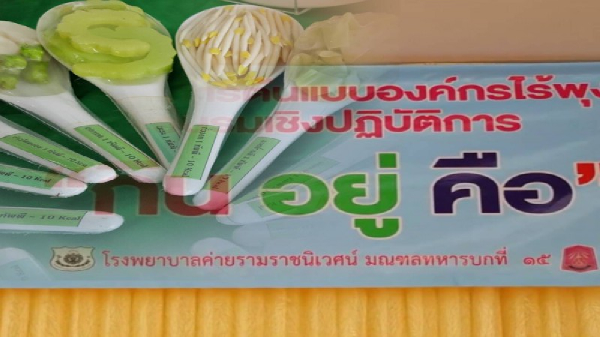 โรงพยาบาลค่ายรามราชนิเวศน์ จ.เพชรบุรี น้อมนำหลักปรัชญาเศรษฐกิจพอเพียงมาประยุกต์ใช้ในวิถีสุขภาพ จัดอบรมให้ความรู้ด้านสุขภาพที่ดีต่อกำลังพล