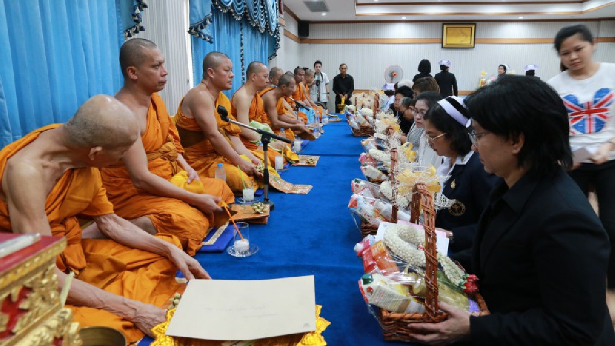 โรงพยาบาลเมตตาประชารักษ์ทำบุญอุทิศส่วนกุศลผู้บริจาคอวัยวะและดวงตาถวายเป็นพระราชกุศล