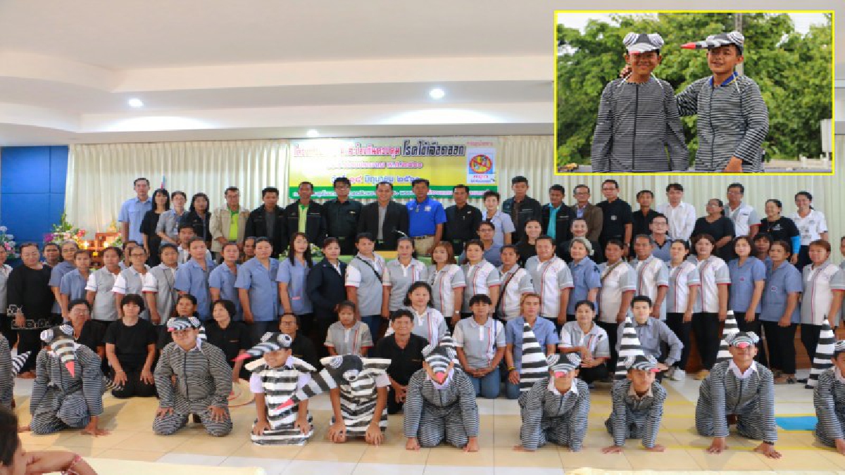 ทต.ลานกระบือ จัดโครงการฝึกอบรมและป้องกันควบคุมโรคไข้เลือดออก ให้ อสม.ผู้นำชุมชน นักเรียนเป็นเครือข่าย เน้นทุกครัวเรือนมีส่วนร่วม (มีคลิป)