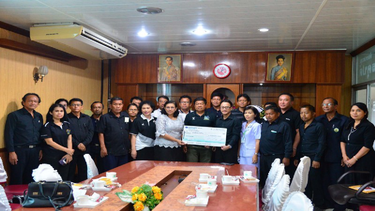 ปรบมือรัวๆ!! อบจ.ระนองใจป้ำ ทุ่ม 3 ล้าน สนับสนุนโรงพยาบาลระนองซื้อเครื่องมือแพทย์รักษาผู้ป่วย