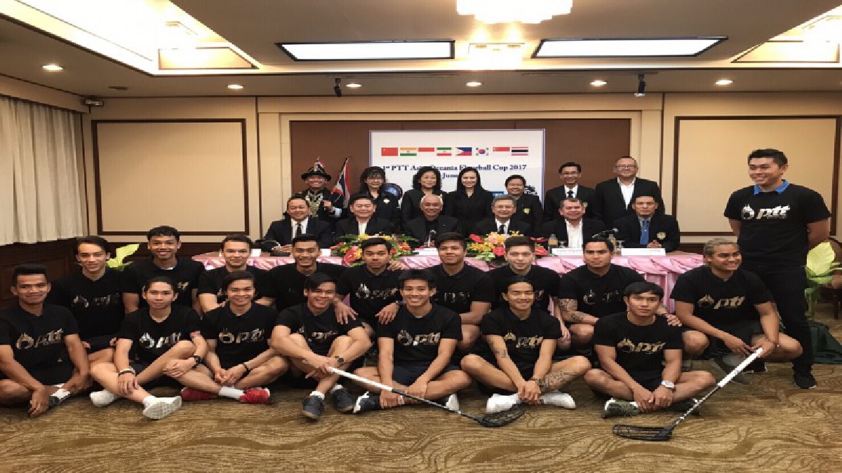 8ชาติร่วมประชันฝีมือ !! "ฟลอร์บอลไทย" ต้องเเชมป์สถานเดียว ตอกย้ำความเป็นเบอร์1 "เอเชีย-โอเชียเนีย" 1-6 ก.ค.นี้
