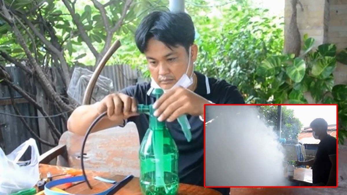 ยกนิ้วให้เลย!! ผู้ใหญ่บ้านหัวใสประดิษฐ์ "เครื่องพ่นควันปราบยุง" ให้ชาวบ้านยืมโดยไม่เสียค่าใช้จ่าย ใช้ต้นทุนต่ำแต่คุณภาพสูง