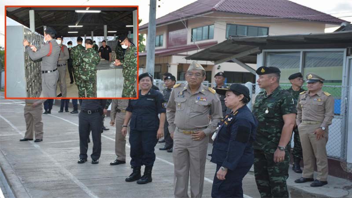 ทหาร ตำรวจ ฝ่ายปกครอง อส. สนธิกำลังตรวจค้นเรือนจำลำพูนในวันต่อต้านยาเสพติดโลก ไม่พบ สิ่งผิดกฎหมาย และ ยาเสพติดใดๆ