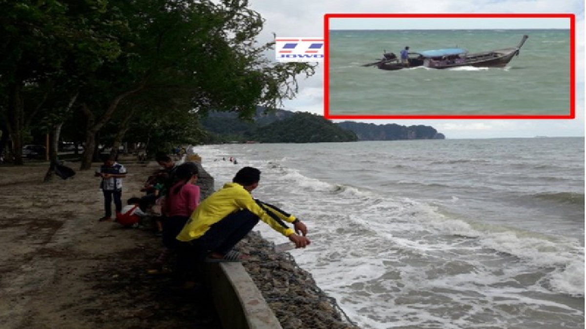 เจ้าท่ากระบี่เข้ม!! เตือนคนเดินเรือ หลังพบเรือนำเที่ยวฝืนเดินเรือคลื่นลมแรง หวั่นเกิดอันตราย (มีคลิป)