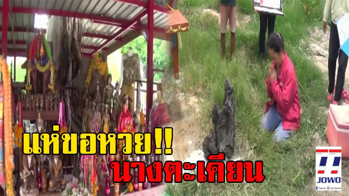 ขนลุกซู่!! สาวใหญ่วัย50 ร่างทรงพ่อปู่ ฝันว่ามีนางตะเคียนจมอยู่ในน้ำ ให้ช่วยนำขึ้นมาหน่อย สุดท้ายพบมีอยู่จริง ชาวบ้านแห่ขอเลขเด็ดเพียบ (คลิป)