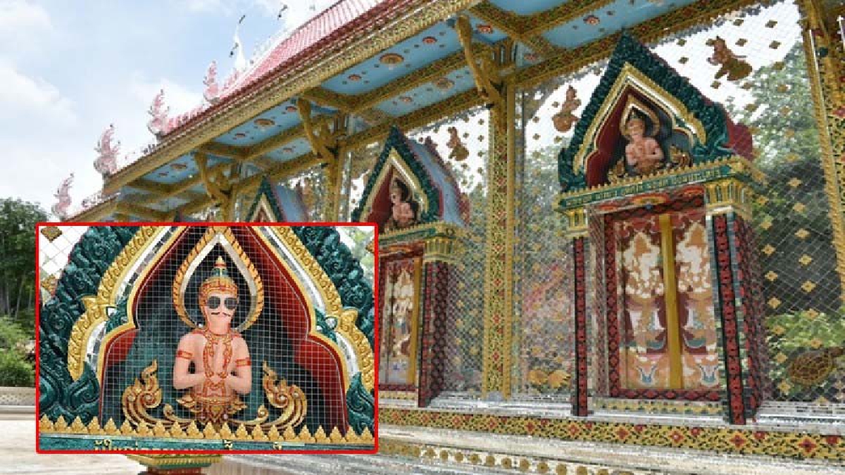 ไอเดียร์สุดแปลก!? ไปเที่ยวชม "วัดอินทรีย์" พิษณุโลก ดูเทวดาใส่แว่นตาดำ เจ้าอาวาสเผยสะท้อนหลักคำสอนธรรมะคนรุ่นใหม่ (มีคลิป)