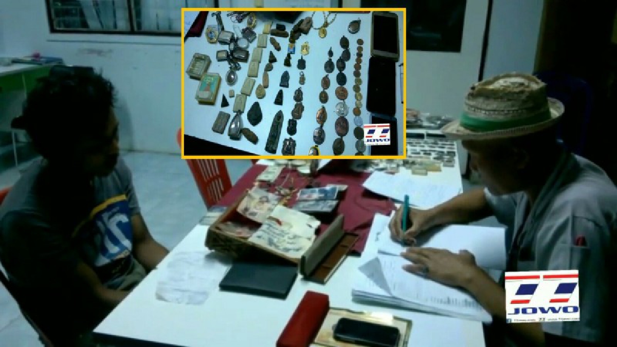 ทำจนเป็นสันดาน!! รวบโจรแสบตระเวนลักทรัพย์ตามบ้านทั่วเมืองร้อยเอ็ด สารภาพหน้ามึน ทำบ่อยจนจำไม่ได้ว่ากี่ครั้ง (มีคลิป)