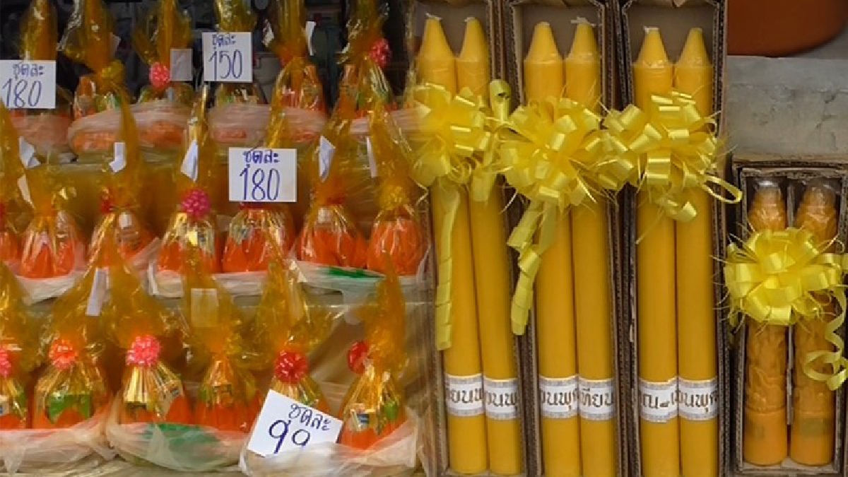 เงียบเหงาสุดๆ!? ร้านขายสังฆทาน ปรับกลยุทธ์รับมือเข้าพรรษา เพื่อเป็นทางเลือกให้ ปชช. หลังเศรษฐกิจทรุดหนัก ส่งผลยอดจำหน่ายลดฮวบ (คลิป)