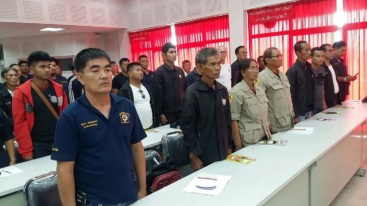 ตร.เมืองกาญจน์ไอเดียเก๋!! ผุดหลักสูตรตำรวจสายตรวจ "โกบัง" ต้นแบบของตำรวจกรุงโตเกียว มาฝึกอบรมให้ตำรวจและตำรวจอาสาชุมชน (มีคลิป)