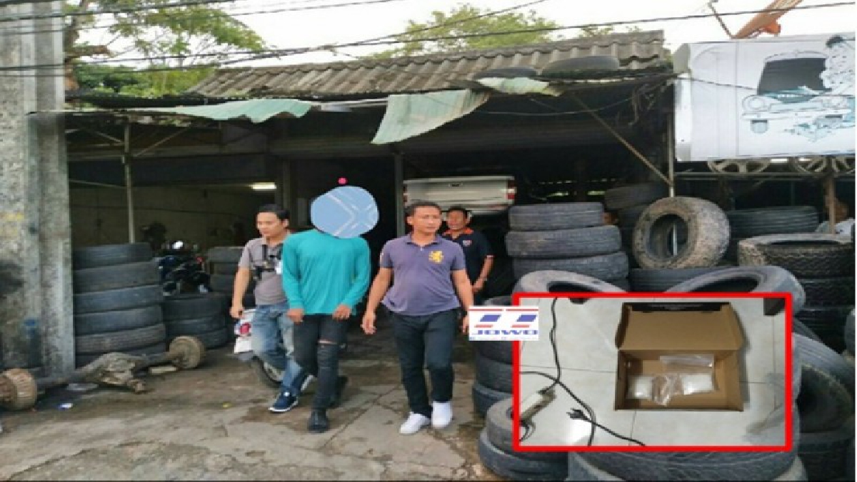 ตร.กระบี่บุกรวบ 4 ผู้ต้องหา ค้ายาเสพติด กวาดยกแก๊งพร้อมของกลางยาไอซ์ 227 กรัม