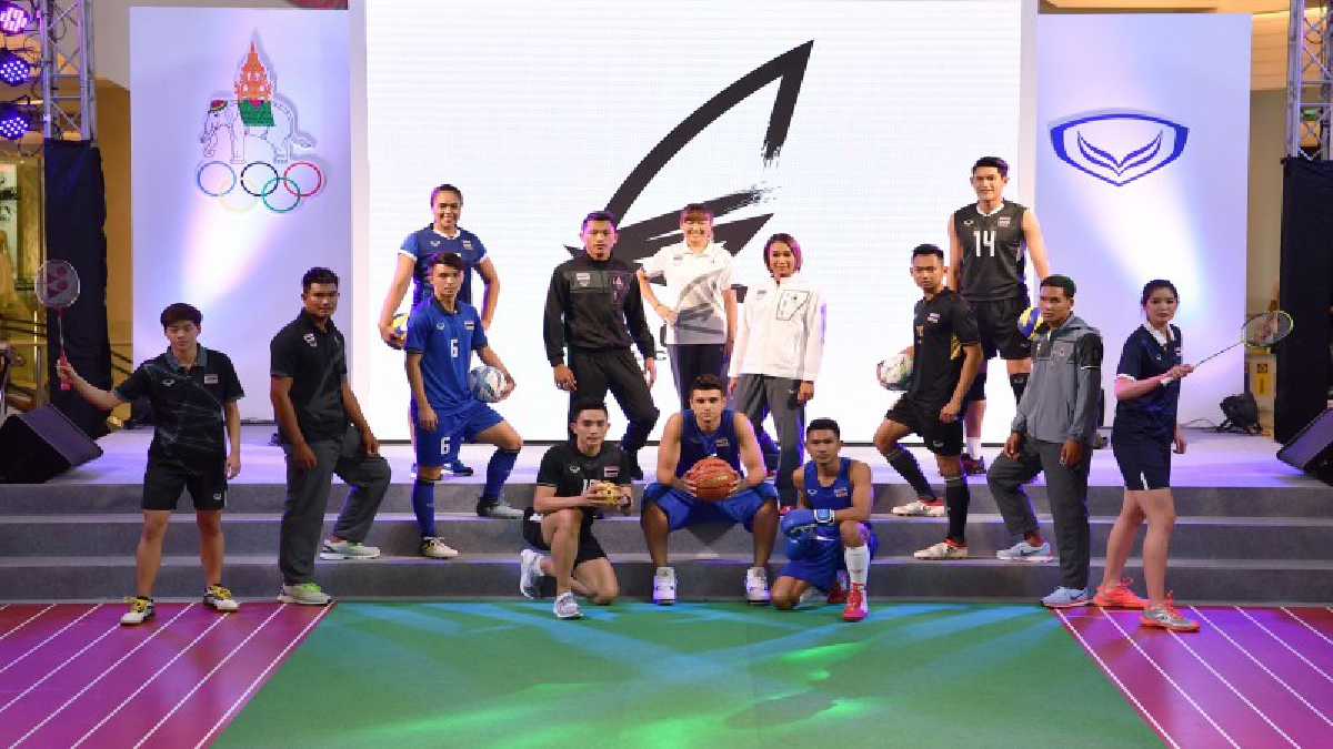 แรงบันดาลใจ!!! ชุดนักกีฬาไทยในซีเกมส์