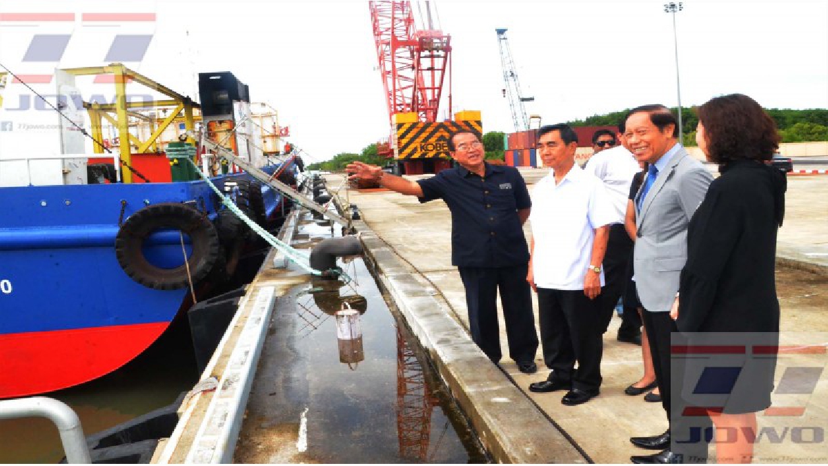 ผู้บริหารท่าเรือปีนัง ประเทศมาเลเซีย เยี่ยมชมการบริหารจัดการท่าเทียบเรือบ้านนาเกลือ จ.ตรัง หวังพัฒนาขนส่งสินค้าระหว่างประเทศ(มีคลิป)