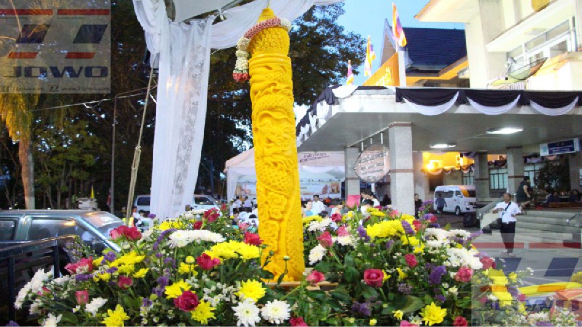 วัฒนธรรมอันดีงาม!! นครตรัง สมโภชเทียนพรรษา 9 ต้น 9 วัด สืบสานประเพณีเข้าพรรษา (มีคลิป)
