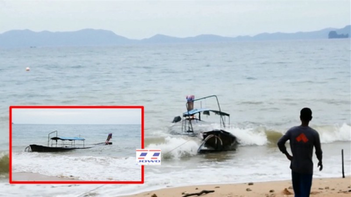 เฝ้าระวังอันตราย!! ผู้ประกอบการเรือนำเที่ยว และเรือประมงขนาดเล็ก เร่งนำเรือเข้าหลบคลื่นลม หลังเช้านี้พบว่าทะเลมีคลื่นลมแรง (มีคลิป)