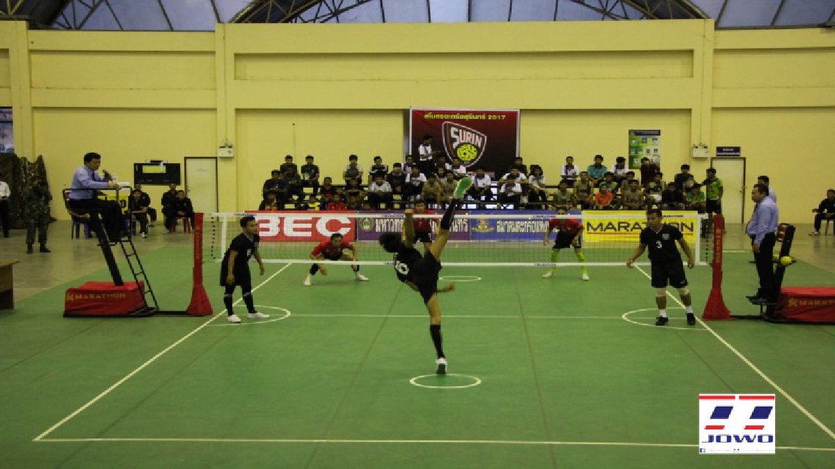 ตะกร้อสุรินทร์ผงาด!! สโมสรตะกร้อสุรินทร์จัดการแข่งขันตะกร้อไทยแลนด์ลีก ครั้งที่ 16 ประจำปี 2560 ที่อาคารโรงยิม มหาวิทยาลัยราชภัฎสุรินทร์