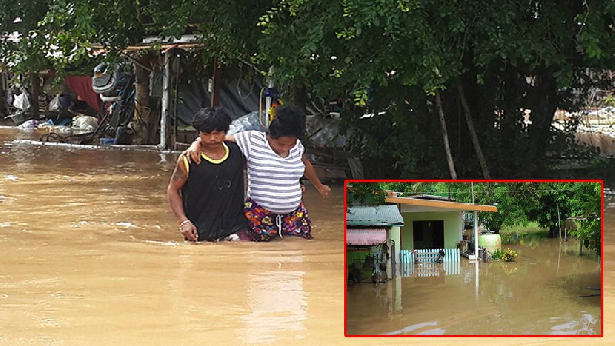 เตือนภัยเฝ้าระวัง!! น้ำป่าจากเทือกเขาเพชรบูรณ์ไหลเข้าท่วมบ้าน ปชช.กลางดึก อพยพกันไม่ทัน ได้รับความเดือดร้อนกว่า 60 หลังคาเรือน (มีคลิป)