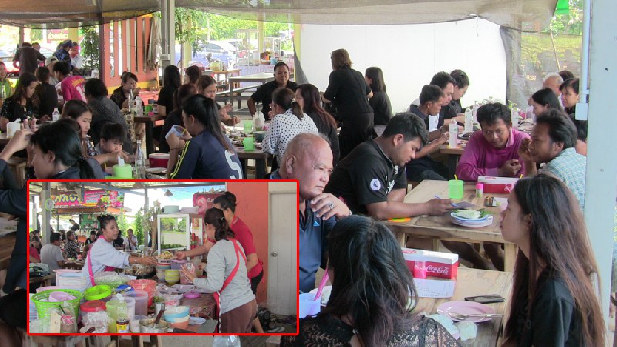 แซ่บนัว..ถึงใจ!? สองสามี-ภรรยาผันจากพนักงานโรงงาน มาเปิดร้าน "ส้มตำกองช้าง อีสานคลาสสิค" ราคาชาวบ้าน ขายดีจนไม่มีโต๊ะนั่ง (มีคลิป)