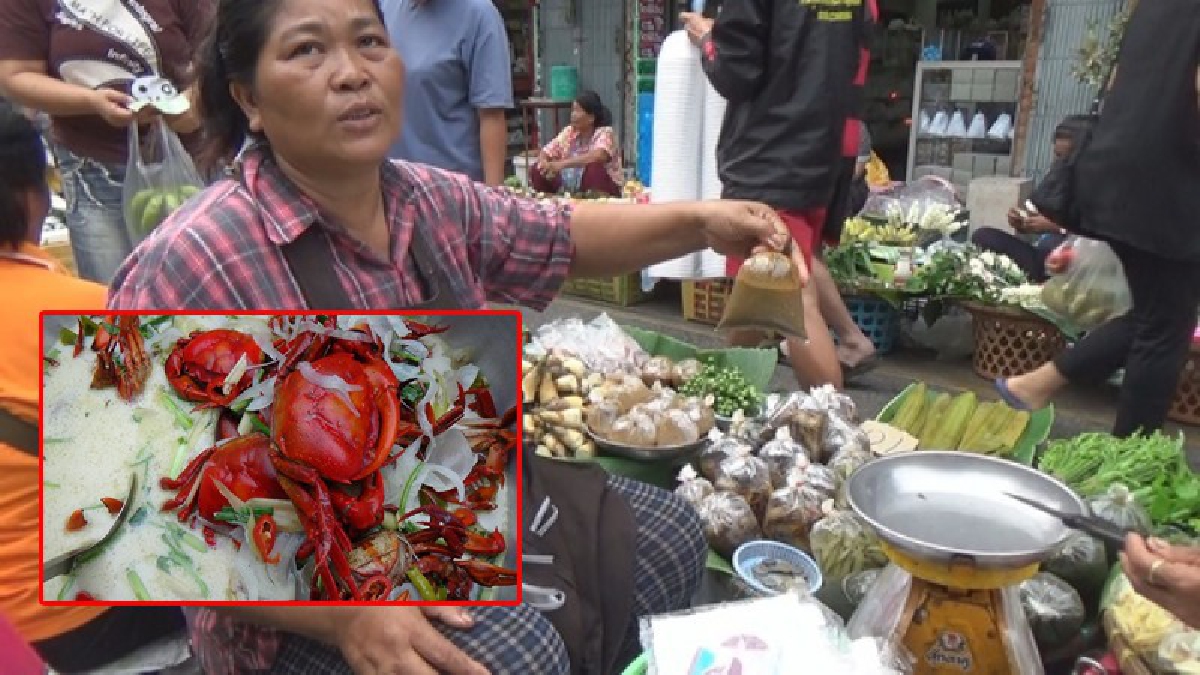 ขายดิบขายดี!! ฝนตกชุกต่อเนื่อง เมนูพื้นบ้านขายดีจาก "ปูนา" ชาวบ้านนำมาวางจำหน่าย จำนวนหลายเจ้า ราคาเฉลี่ยตั้งแต่ชุดละ 20-30 บาท (มีคลิป)