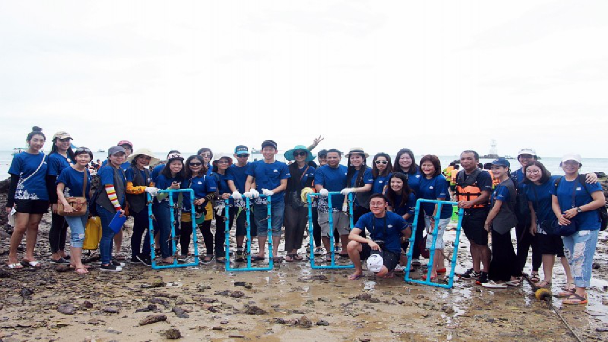 ครบรอบ 50 ปี โรงกลั่นน้ำมันเอสโซ่ศรีราชา จัดกิจกรรมแรลลี่ดำน้ำปลูกปะการังอนุรักษ์ทะเลไทย(ชมคลิป)