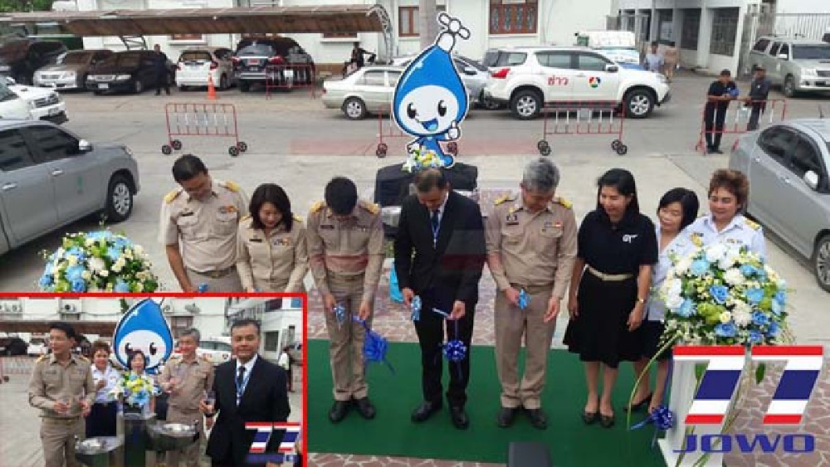 เพิ่มความสบาย!! การประปานครหลวง ขยายเขตการให้บริการ และมอบแท่นน้ำดื่มสาธารณะเพื่อให้ประชาชนได้มีน้ำใช้อย่างทั่วถึง (มีคลิป)