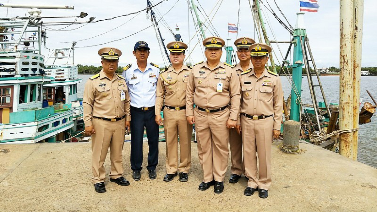 ทรภ 1 ตรวจศูนย์เรือประมงฯ หวังปลดใบเหลือง EU บังเกิดผลการประมงไทยให้ยั่งยืนถาวร (คลิป)