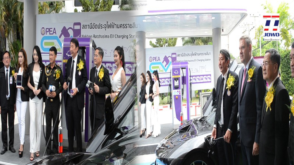 โคราชสุดล้ำ!! การไฟฟ้าส่วนภูมิภาค รุกคืบเปิดสถานี "ชาร์จรถยนต์ไฟฟ้า" ที่นครราชสีมา หนุนการใช้ยานยนต์ไฟฟ้าในประเทศตามนโยบายรัฐบาล (มีคลิป)