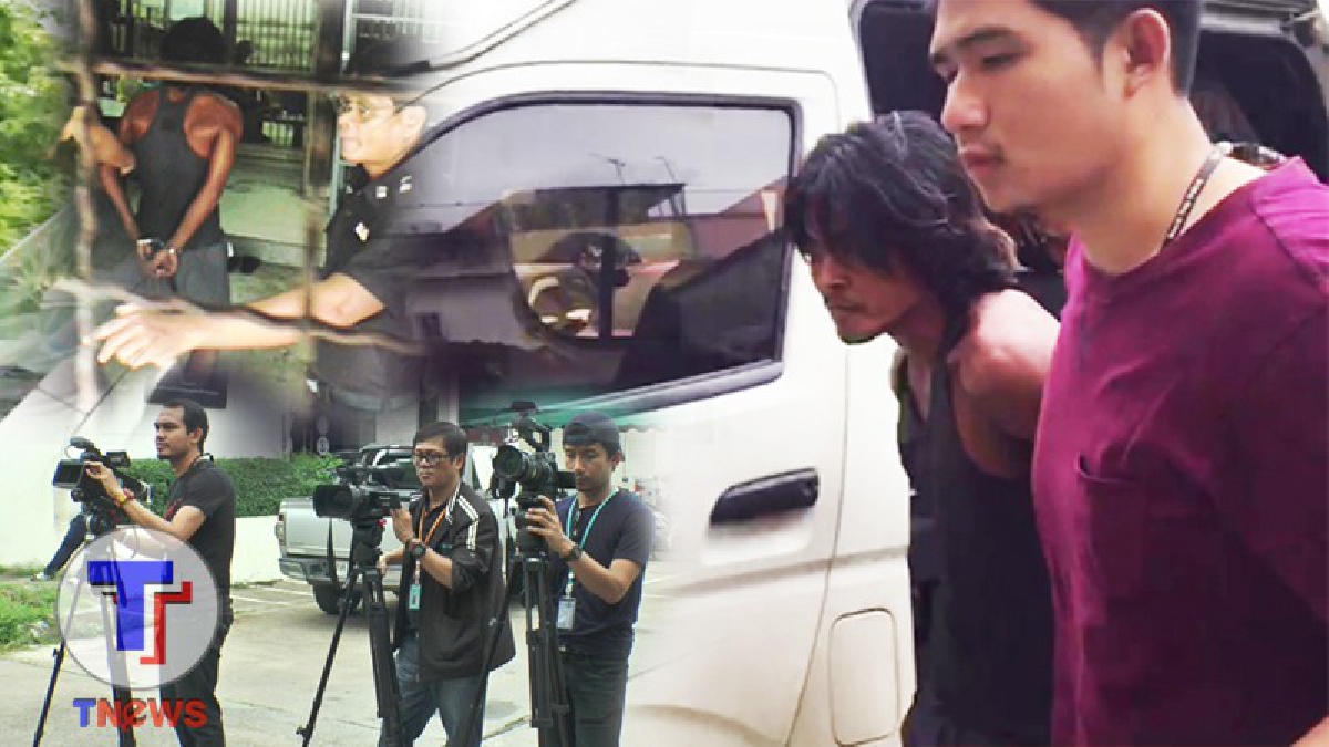 คุ้มเข้ม!! ตร.ส่งตัวฝากขัง "ไอ้แป๊ก" ฆาตกรโหด ข่มขืนฆ่าน้องพลอย เด็กหญิงวัย 14 ปี ที่ศาลจังหวัดฉะเชิงเทรา (มีคลิป)
