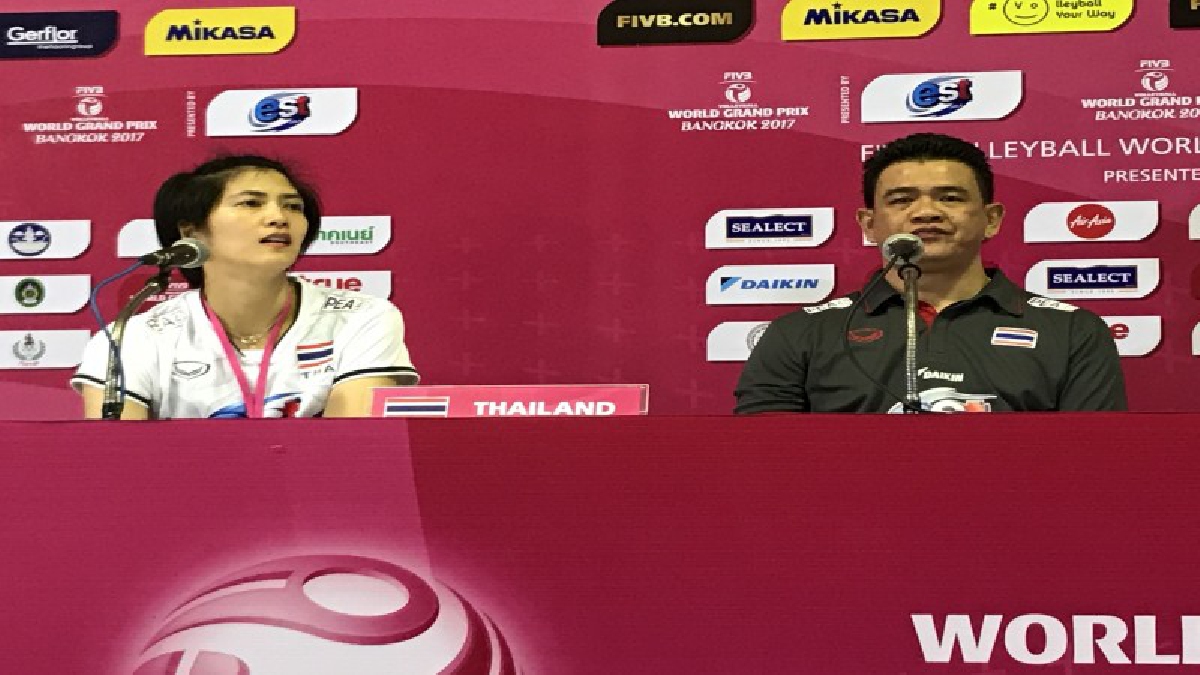 เสียงกองเชียร์ดังสนั่นอินดอร์... กำลังใจตบสาวไทยสยบอิตาลี คว้าแชมป์กลุ่มเอชเวิลด์กรังด์ปรีซ์