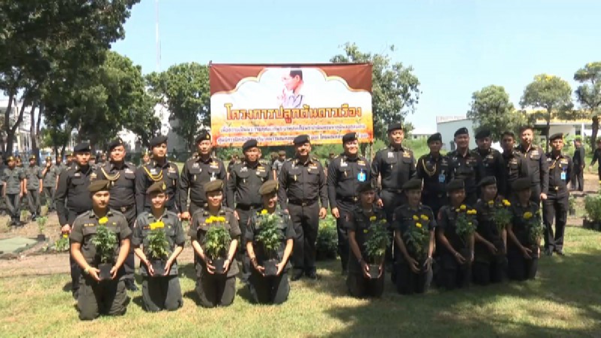ลพบุรี!! มทบ.13 นำนักศึกษาวิชาทหาร ร่วมปลูกดอกดาวเรืองเป็นเลขเก้าไทย แสดงความจงรักภักดี และน้อมรำลึกถึงพระมหากรุณาธิคุณของในหลวงรัชกาลที่ 9