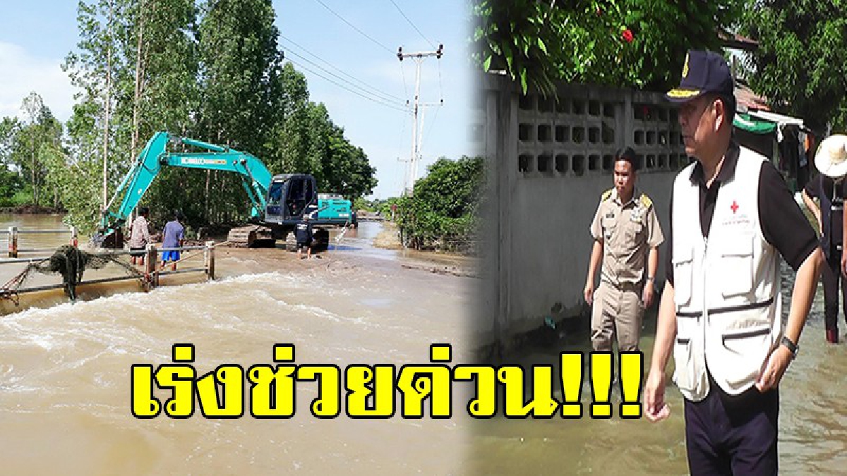 ผู้ว่าฯพิจิตรประกาศ.. เร่งช่วยด่วน!! เขตภัยน้ำท่วม 237หมู่บ้าน นาข้าวเกือบแสนไร่จมใต้น้ำ (มีคลิป)