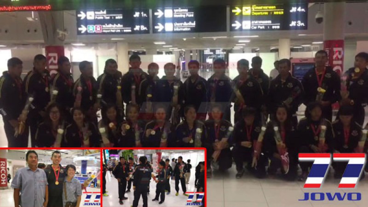 เด็กไทยสุดยอด!! กดไลค์รัวๆ ทัพนักกีฬา กลับถึงไทยแล้ว หลังคว้าแชมป์โลก 12 เหรียญทอง ศึกเรือยาวสากลชิงแชมป์โลก ที่ฝรั่งเศส (มีคลิป)