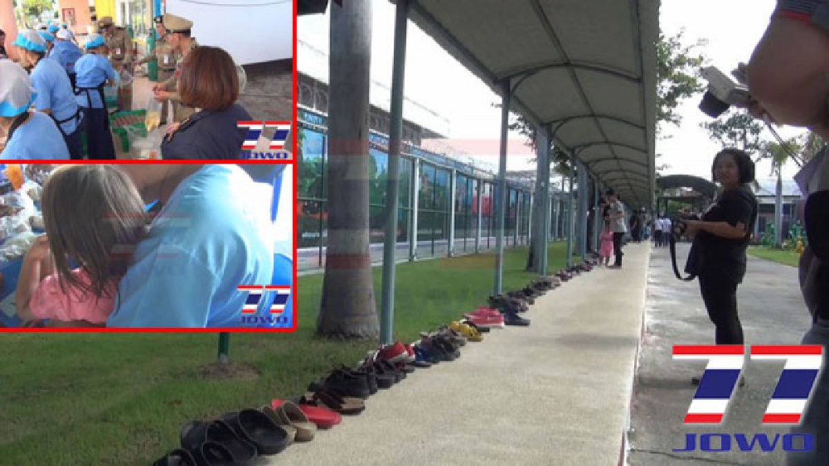 น้ำตาท่วม!! เรือนจำสมุทรปราการ จัดกิจกรรม ผู้ต้องขังกราบเท้าแม่ เนื่องในวันแม่แห่งชาติ (มีคลิป)