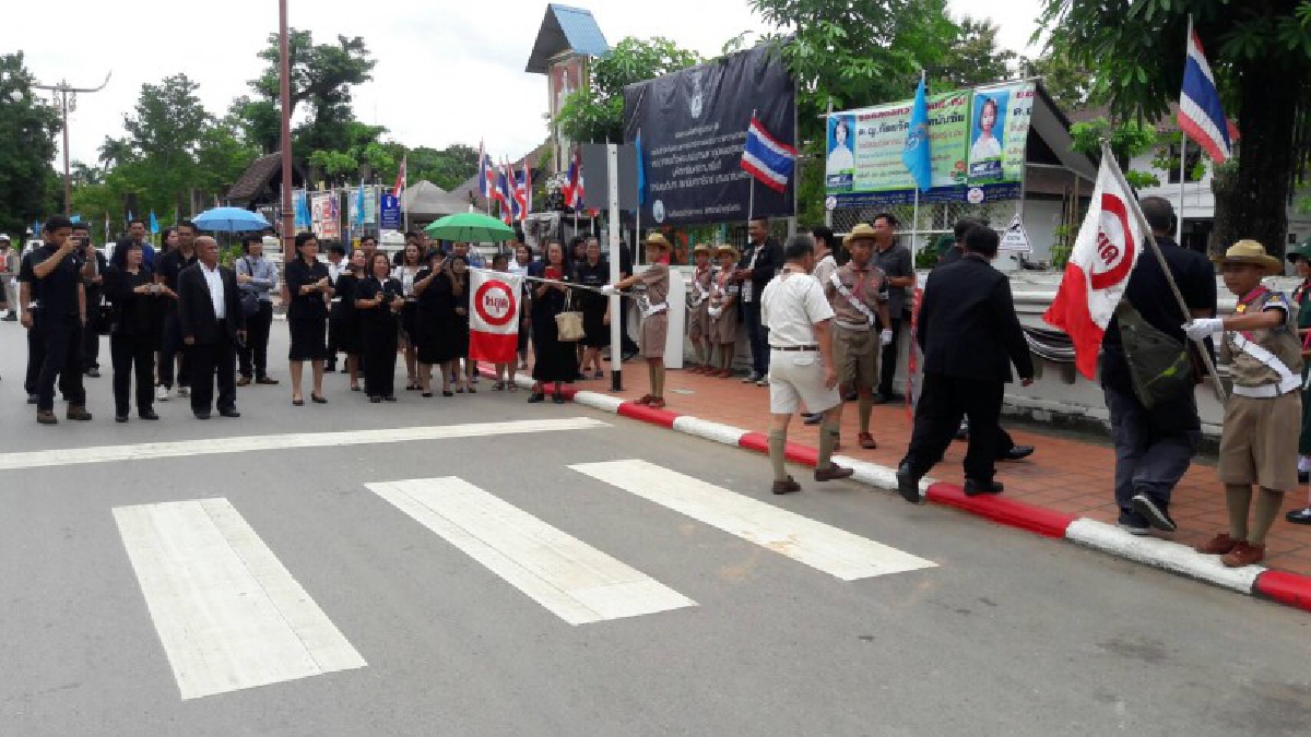 ปรบมือดังๆ!! คณผู้บริหาร กว่า100 สถานศึกษา ศึกษาดูงาน นักเรียนโรงเรียนต้นแบบ Safe School Zone เขตโรงเรียนปลอดภัยทางถนน แห่งแรกของเมืองน่าน