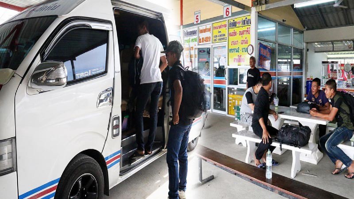 คิวรถตู้สัตหีบ-กรุงเทพ บริการฟรีไม่คิดเงิน 1 วัน เฉลิมพระเกียรติสมเด็จพระนางเจ้าสิริกิติ์ พระบรมราชินีนาถ ในรัชกาลที่ 9 (มีคลิป)