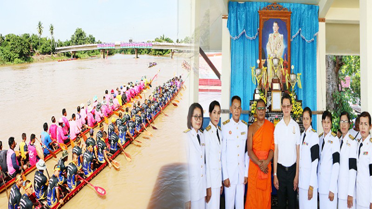 ศึกชิงเจ้าความเร็วแห่งสายน้ำ!! พิจิตรจัดประเพณีแข่งเรือยาวชิงถ้วยพระราชทาน ร.10 พายจ้ำกันจนหัวแหวกลำน้ำแตกกระจาย (ชมคลิป)