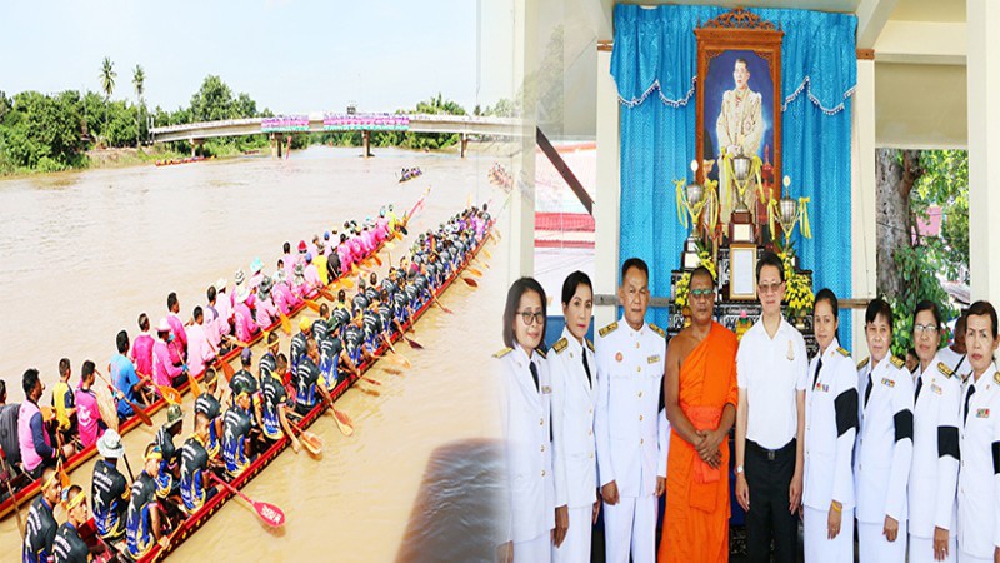 ศึกชิงเจ้าความเร็วแห่งสายน้ำ!! พิจิตรจัดประเพณีแข่งเรือยาวชิงถ้วยพระราชทาน ร.10 พายจ้ำกันจนหัวแหวกลำน้ำแตกกระจาย (ชมคลิป)