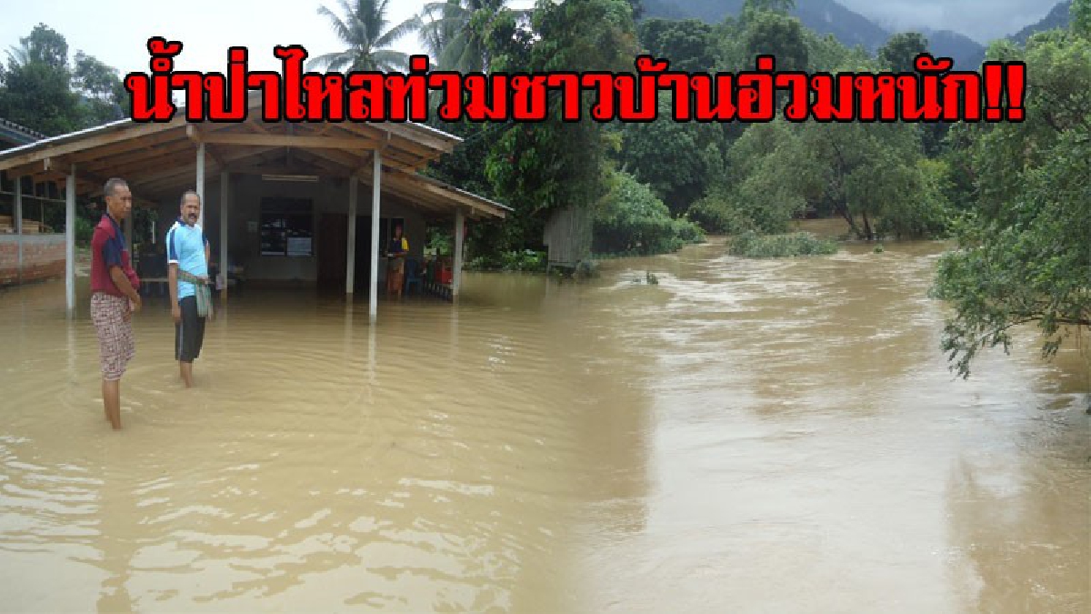 เดือดร้อนหนัก!! น้ำป่าไหลทะลักเข้าท่วมบ้าน "บ่าววี อาร์สยาม" ขณะที่ชาวบ้านอพยพสิ่งของหนีน้ำกันวุ่นวาย!? (ชมคลิป)