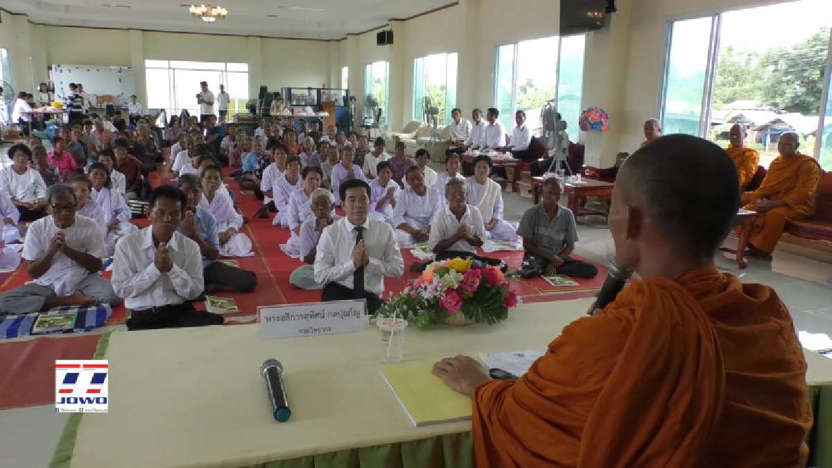 โคราช - ดึงผู้สูงอายุในพื้นที่ร่วมกิจกรรม สร้างสุขด้วยธรรมปัญญาหวั่นเป็นโรคซึมเศร้ามีความเสี่ยง ที่จะนำไปสู่การทำร้ายตนเอง (มีคลิป)