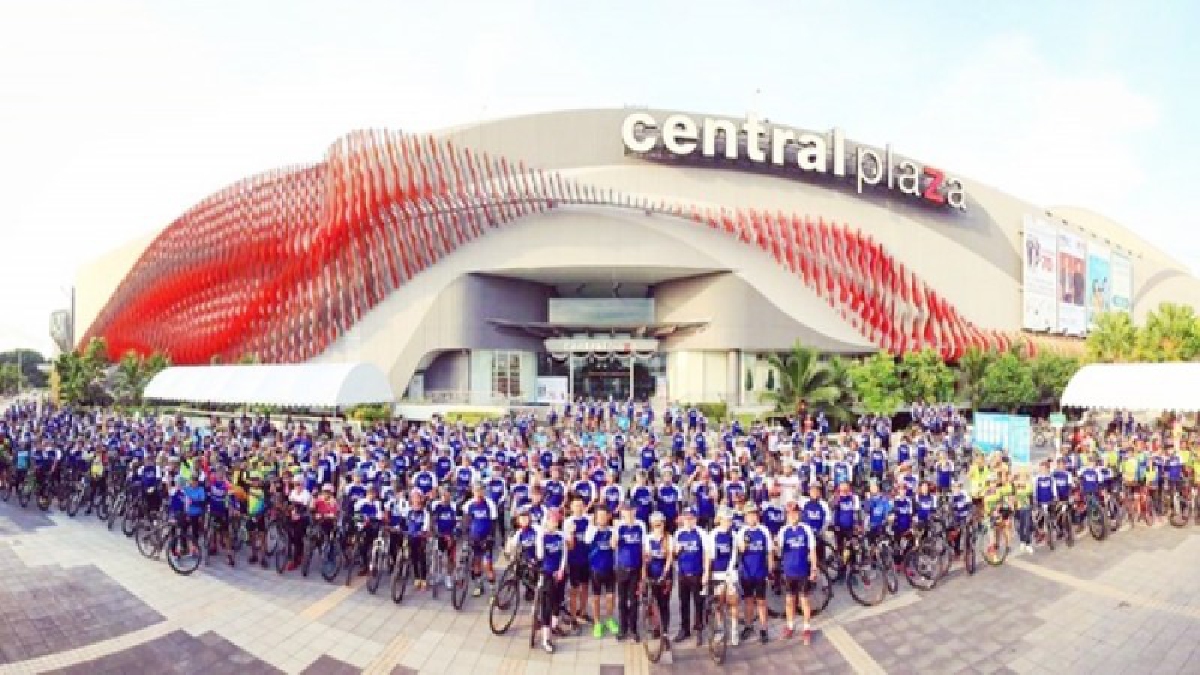ร่วมสร้างความสุข!! ชาวระยอง เปิดฌครงการ “ปั่นรักจากใจให้แม่” ในงาน Rayong Cycling Fest ณ ศูนย์การค้าเซ็นทรัลพลาซา