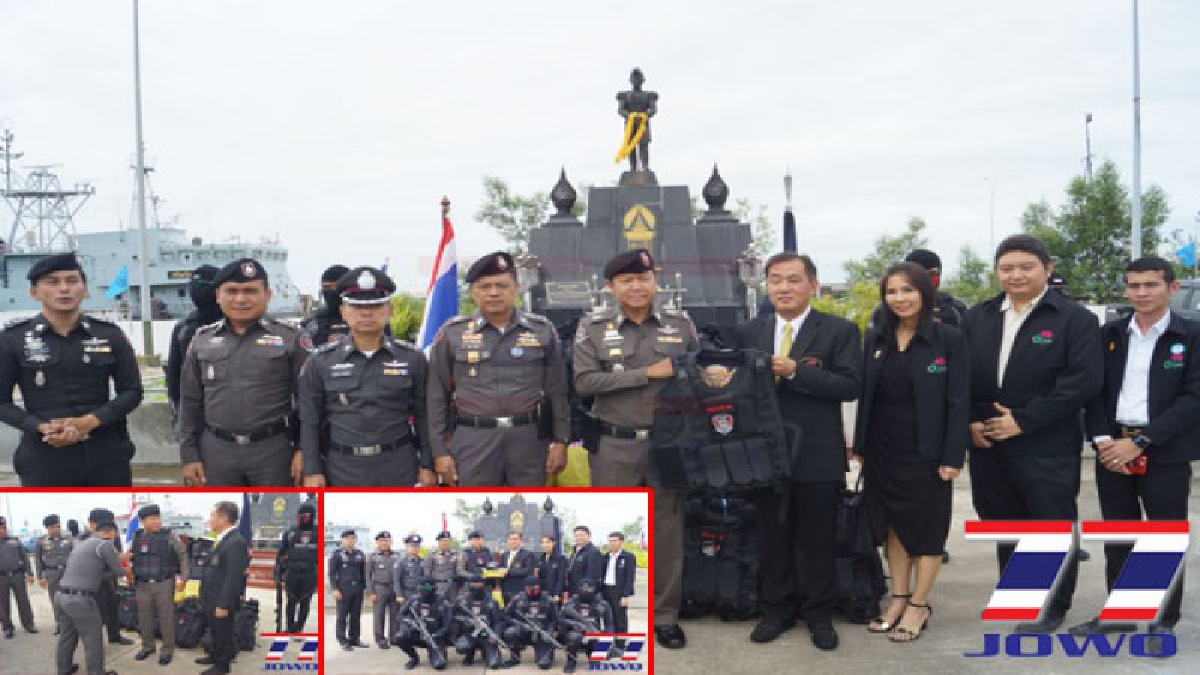 ตำรวจน้ำเสริมเขี้ยวเล็บ!! รับมอบเสื้อเกราะลงยันต์ ลงปฏิบัติการณ์พื้นที่ภาคใต้ (มีคลิป)