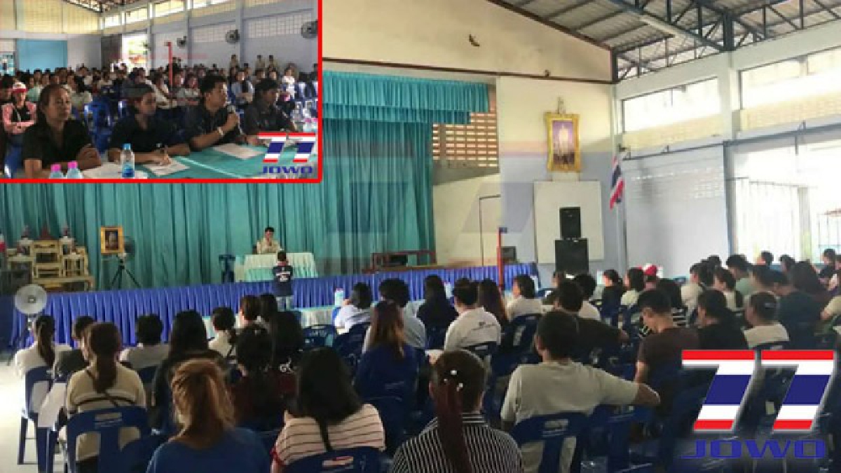 สพฐ.รุดตรวจสอบปมทุจริตเงิน รร.ราชวินิตสุวรรณภูมิ หลังกลุ่มนักเรียนลุกฮือประท้วง ขับไล่ฝ่ายการเงิน บริหารไม่โปร่งใสมากว่า 6 ปี (มีคลิป)