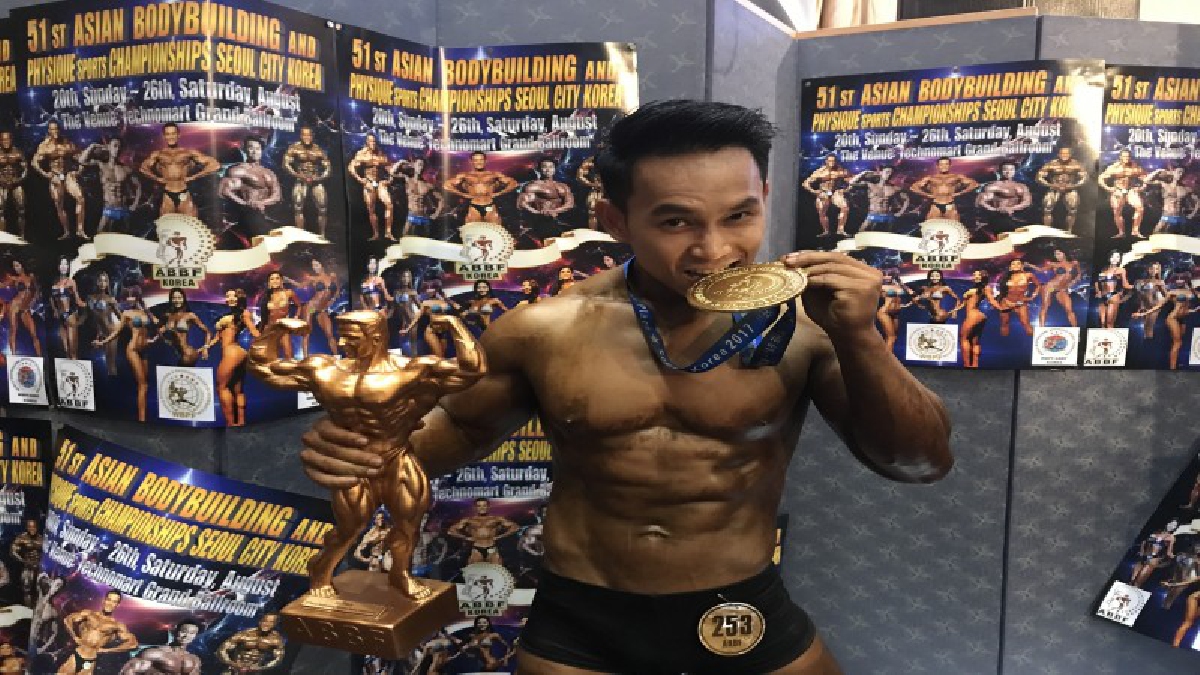 สุดยอด..วันชัยซิวแชมป์สมัย 9 ดำรงศักดิ์ได้ทองฟิตเนสเอเชียหน 2  ทัพไทยประเดิม 2 ทองเพาะกายอช.