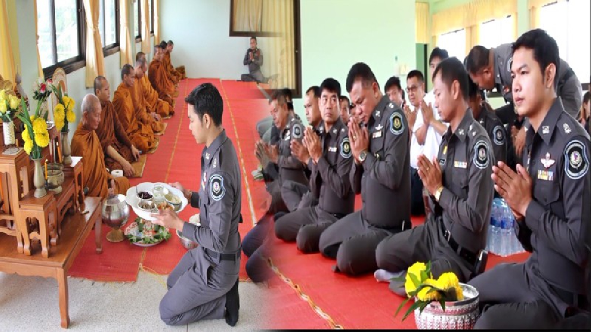 ชัยภูมิ!! ตร.ทล.ชัยภูมิ ถือฤกษ์งามทำบุญสถานี นิมนต์พระเกจิดัง สร้างขวัญกำลังใจกำลังพล ให้พร้อมบริการประชาชน ห่วงความปลอดภัยใช้ถนนช่วงหน้าฝน