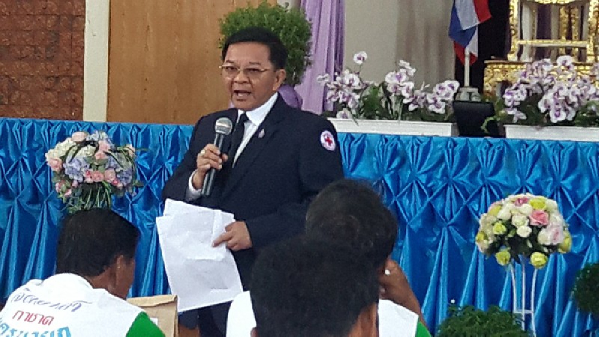นครนายก!! จัดตั้งแกนนำจิตอาสา อาสาสมัครสภากาชาดไทย เพื่อประสานการทำงานให้แก่ราษฎรในพื้นที่ระดับตำบลและหมู่บ้าน (ชมคลิป)