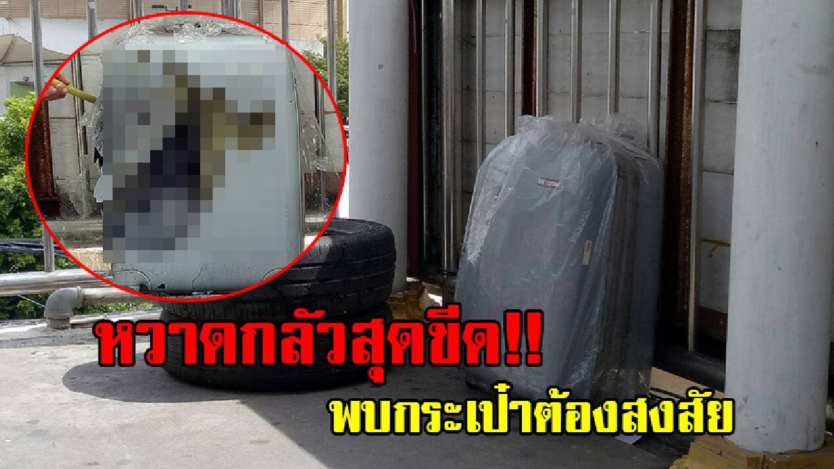 ผวาสุดตัว!? ชาวบ้านหวาดกลัว หลังพบกระเป๋าต้องสงสัย วางไว้บนสะพานลอยหน้าบี๊กซี่คลองสี่ รีบโร่โทรแจ้งเจ้าหน้าที่เข้ามาตรวจสอบด่วน!! (คลิป)