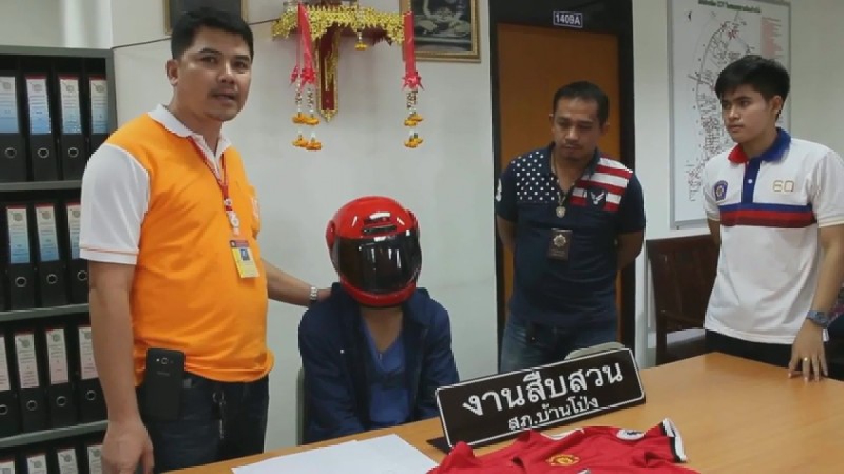 หลักฐานจะๆ คาตา !! รวบหนุ่มขโมยเสื้อชั้นในสาวและกล้องวงจรปิดจับภาพไว้ได้ (ชมคลิปวงจรปิด ภาพชัดเจน)