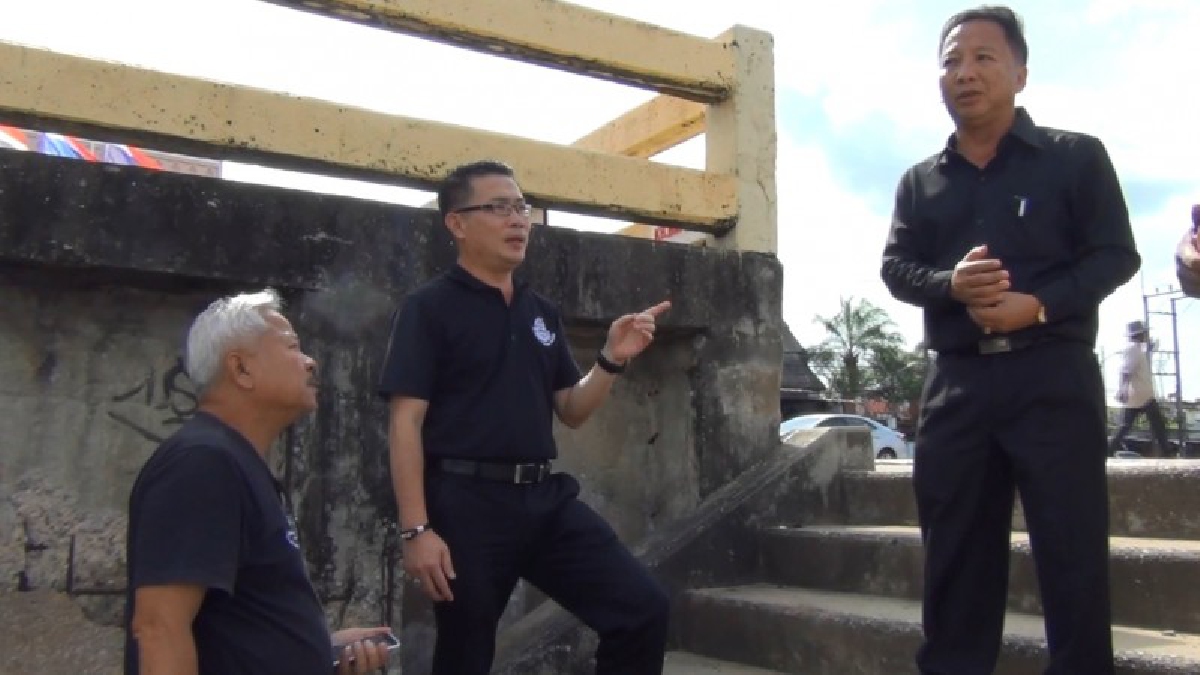 กระบี่!! เจ้าท่านำทีมวิศวกร-ผู้รับเหมา ตรวจสอบท่าเรือ ยืนยันว่ายังใช้งานได้ปกติ ไม่นิ่งนอนใจเตรียมซ่อมแซม คาดงบกว่า 7 ล้าน (มีคลิป)