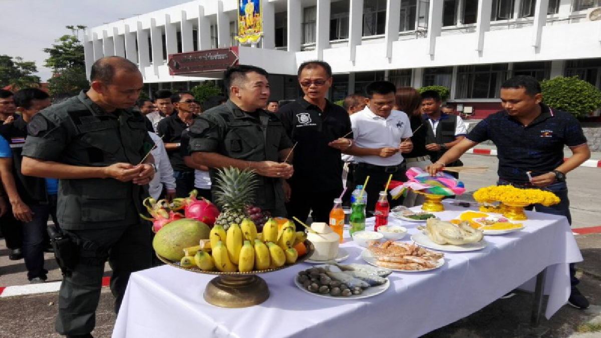 กองกำกับตำรวจสืบสวนสอบสวน ตำรวจภูธรจังหวัดนครศรีธรรมราช จัดพิธีทำบุญเอาฤกษ์เอาชัยย้ายไปอยู่อาคารที่ทำการหลังใหม่