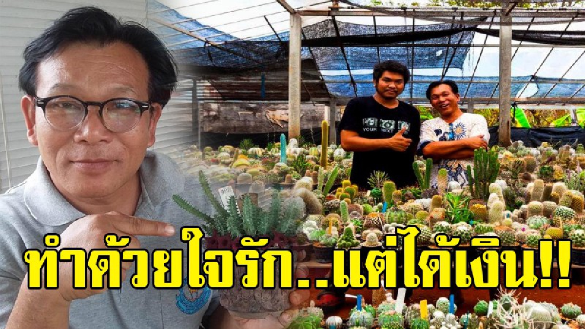 เหตุเกิดจากความรัก..ทำให้เงินไหลใส่กระเป๋า!? จนท.สวนสัตว์ตกหลุมรัก "กระบองเพชรจิ๋ว" ทำไปทำมา มีเงินหลายหมื่นใส่บัญชีทุกเดือน!?