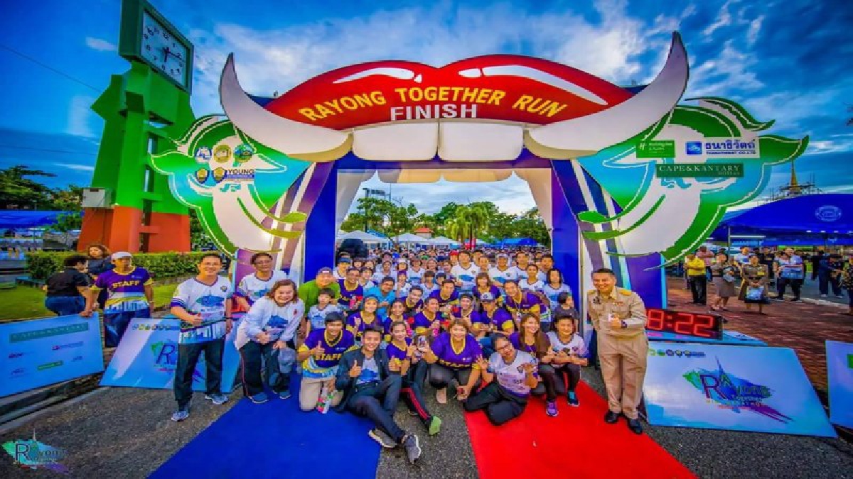 หอการค้าระยอง เปิดโครงการ “Rayong Together Run : Mini Marathon I” ชิงถ้วยรางวัลชนะเลิศ พระเจ้าหลานเธอพระองค์เจ้าพัชรกิติยาภา